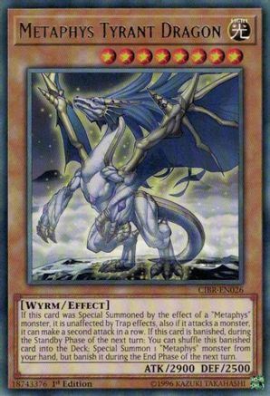 Metaphys Tyrant Dragon (CIBR-EN026) - Circuit Break 1st Edition - Premium Yugioh Single from Konami - Just $0.25! Shop now at Game Crave Tournament Store