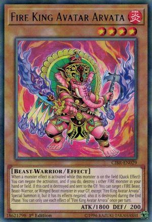 Fire King Avatar Arvata (CIBR-EN029) - Circuit Break 1st Edition - Premium Yugioh Single from Konami - Just $0.29! Shop now at Game Crave Tournament Store