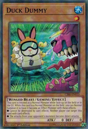 Duck Dummy (CIBR-EN033) - Circuit Break 1st Edition - Premium Yugioh Single from Konami - Just $0.08! Shop now at Game Crave Tournament Store