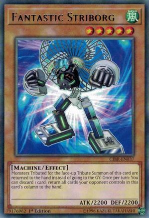 Fantastic Striborg (CIBR-EN037) - Circuit Break 1st Edition - Premium Yugioh Single from Konami - Just $0.25! Shop now at Game Crave Tournament Store