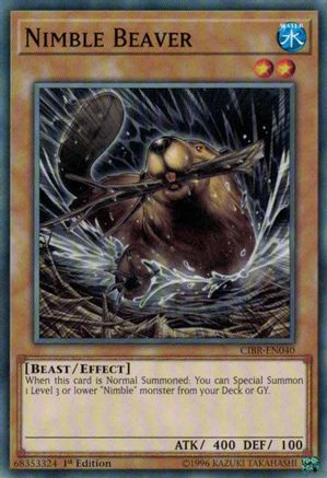 Nimble Beaver (CIBR-EN040) - Circuit Break Unlimited - Premium Yugioh Single from Konami - Just $0.86! Shop now at Game Crave Tournament Store