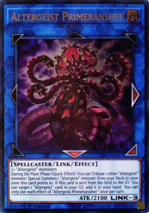 Altergeist Primebanshee (CIBR-EN047) - Circuit Break Unlimited - Premium Yugioh Single from Konami - Just $0.35! Shop now at Game Crave Tournament Store