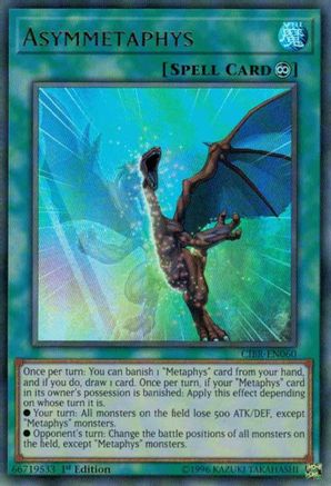 Asymmetaphys (CIBR-EN060) - Circuit Break 1st Edition - Premium Yugioh Single from Konami - Just $0.46! Shop now at Game Crave Tournament Store