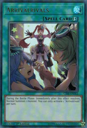 Arrivalrivals (CIBR-EN062) - Circuit Break 1st Edition - Premium Yugioh Single from Konami - Just $0.28! Shop now at Game Crave Tournament Store