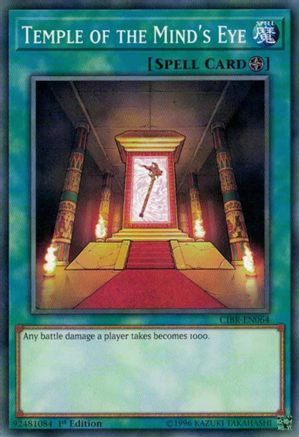 Temple of the Mind's Eye (CIBR-EN064) - Circuit Break 1st Edition - Premium Yugioh Single from Konami - Just $0.25! Shop now at Game Crave Tournament Store