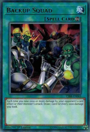 Backup Squad (CIBR-EN065) - Circuit Break Unlimited - Premium Yugioh Single from Konami - Just $0.08! Shop now at Game Crave Tournament Store