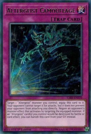 Altergeist Camouflage (CIBR-EN070) - Circuit Break 1st Edition - Premium Yugioh Single from Konami - Just $0.08! Shop now at Game Crave Tournament Store