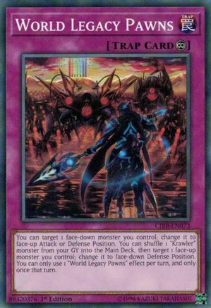 World Legacy Pawns (CIBR-EN073) - Circuit Break 1st Edition - Premium Yugioh Single from Konami - Just $0.26! Shop now at Game Crave Tournament Store