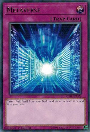 Metaverse (CIBR-EN076) - Circuit Break 1st Edition - Premium Yugioh Single from Konami - Just $0.43! Shop now at Game Crave Tournament Store