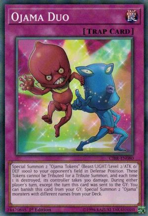 Ojama Duo (CIBR-EN080) - Circuit Break 1st Edition - Premium Yugioh Single from Konami - Just $0.79! Shop now at Game Crave Tournament Store
