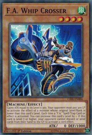 F.A. Whip Crosser (CIBR-EN086) - Circuit Break Unlimited - Premium Yugioh Single from Konami - Just $0.25! Shop now at Game Crave Tournament Store