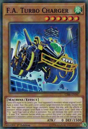 F.A. Turbo Charger (CIBR-EN087) - Circuit Break Unlimited - Premium Yugioh Single from Konami - Just $0.25! Shop now at Game Crave Tournament Store