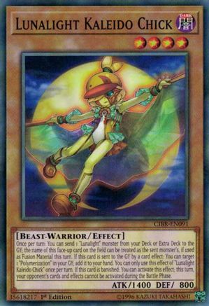 Lunalight Kaleido Chick (CIBR-EN091) - Circuit Break 1st Edition - Premium Yugioh Single from Konami - Just $0.25! Shop now at Game Crave Tournament Store