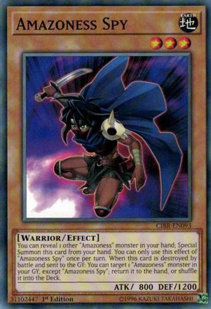 Amazoness Spy (CIBR-EN093) - Circuit Break Unlimited - Premium Yugioh Single from Konami - Just $0.26! Shop now at Game Crave Tournament Store