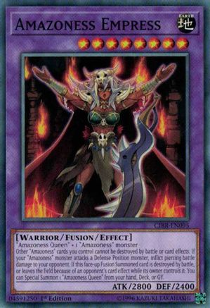Amazoness Empress (CIBR-EN095) - Circuit Break Unlimited - Premium Yugioh Single from Konami - Just $0.45! Shop now at Game Crave Tournament Store