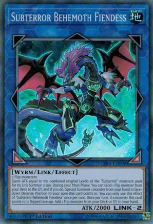 Subterror Behemoth Fiendess (CIBR-EN098) - Circuit Break Unlimited - Premium Yugioh Single from Konami - Just $0.46! Shop now at Game Crave Tournament Store