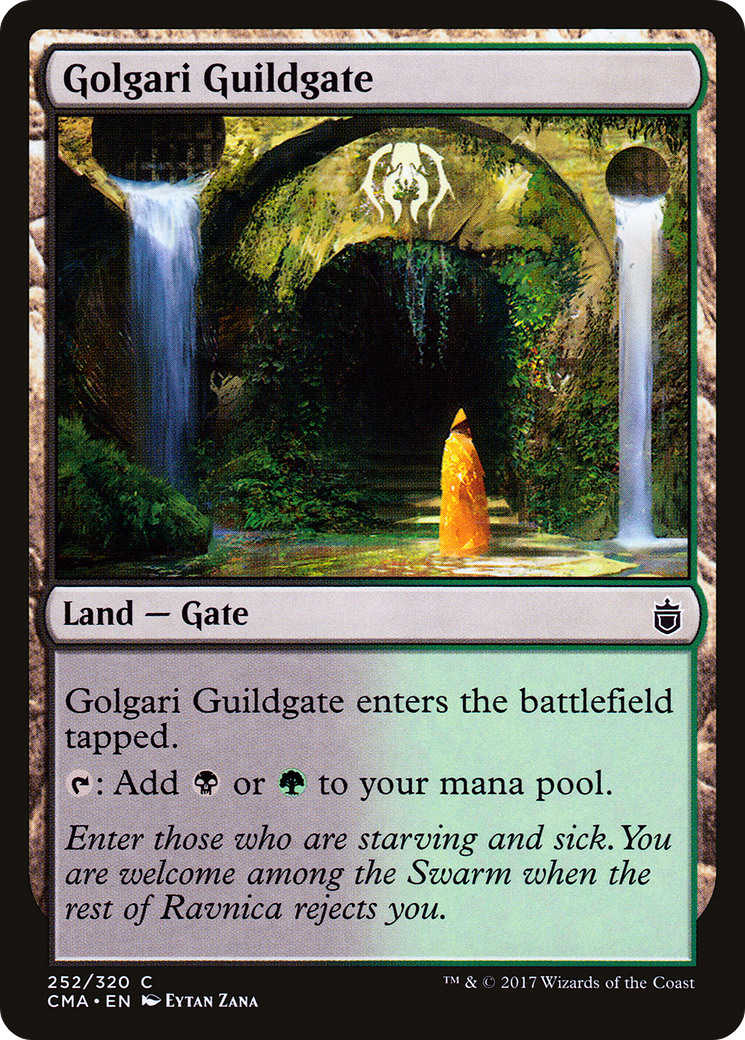 Golgari Guildgate (CMA-252) - Commander Anthology - Premium MTG Single from Wizards of the Coast - Just $0.12! Shop now at Game Crave Tournament Store