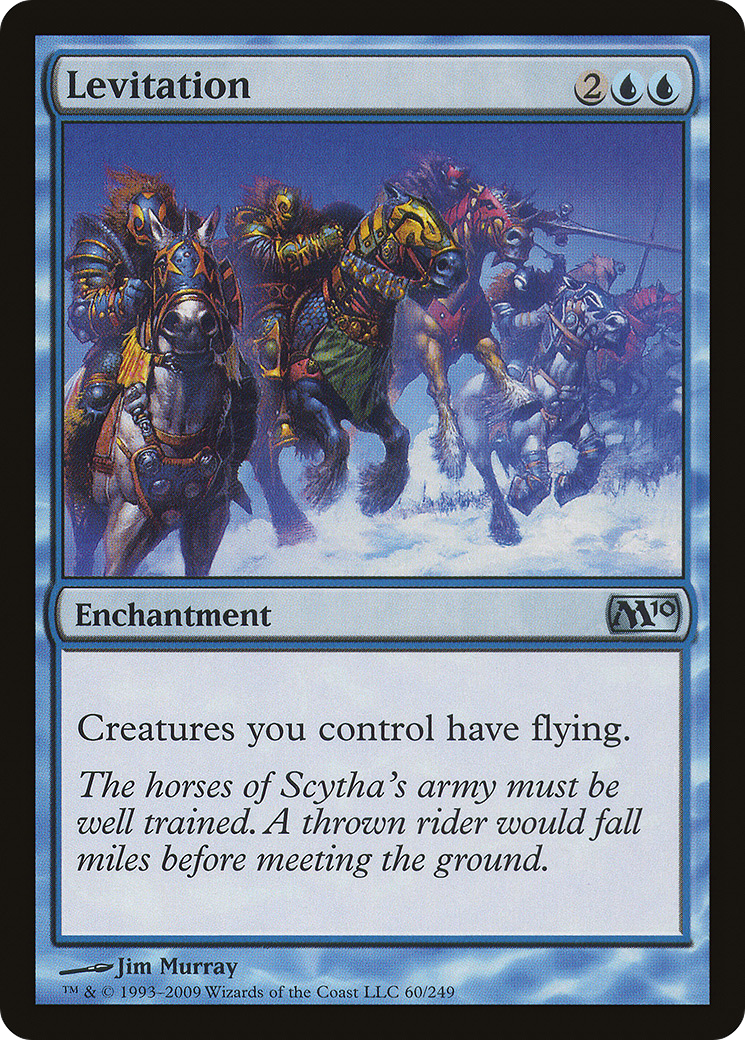 Levitation (M10-060) - Magic 2010 Foil - Premium MTG Single from Wizards of the Coast - Just $1.14! Shop now at Game Crave Tournament Store