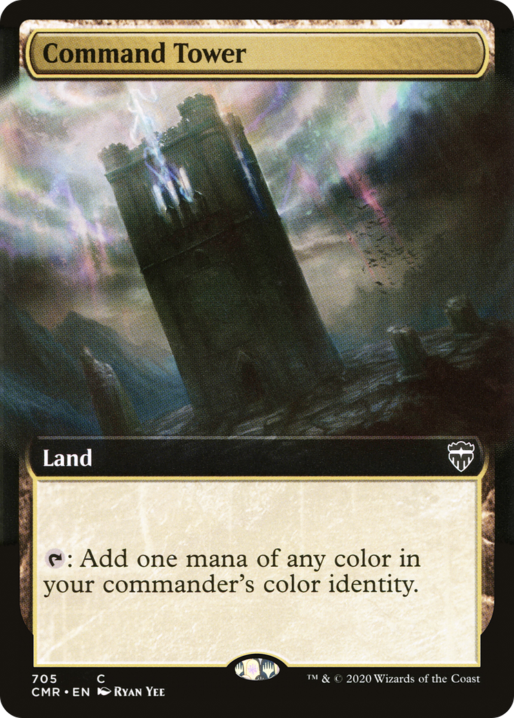 Command Tower (CMR-705) - Commander Legends: (Extended Art) - Premium MTG Single from Wizards of the Coast - Just $0.99! Shop now at Game Crave Tournament Store