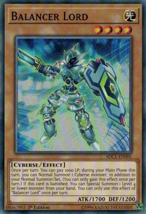 Balancer Lord (SDCL-EN005) - Structure Deck: Cyberse Link 1st Edition - Premium Yugioh Single from Konami - Just $0.31! Shop now at Game Crave Tournament Store