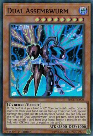Dual Assembwurm (SDCL-EN008) - Structure Deck: Cyberse Link 1st Edition - Premium Yugioh Single from Konami - Just $0.25! Shop now at Game Crave Tournament Store