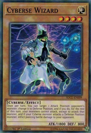 Cyberse Wizard (SDCL-EN009) - Structure Deck: Cyberse Link 1st Edition - Premium Yugioh Single from Konami - Just $0.08! Shop now at Game Crave Tournament Store