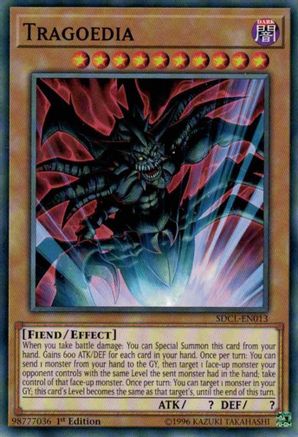 Tragoedia (SDCL-EN013) - Structure Deck: Cyberse Link 1st Edition - Premium Yugioh Single from Konami - Just $0.35! Shop now at Game Crave Tournament Store