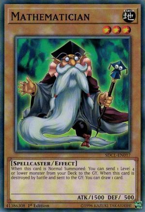 Mathematician (SDCL-EN017) - Structure Deck: Cyberse Link 1st Edition - Premium Yugioh Single from Konami - Just $0.25! Shop now at Game Crave Tournament Store