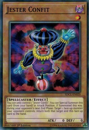 Jester Confit (SDCL-EN020) - Structure Deck: Cyberse Link 1st Edition - Premium Yugioh Single from Konami - Just $0.77! Shop now at Game Crave Tournament Store
