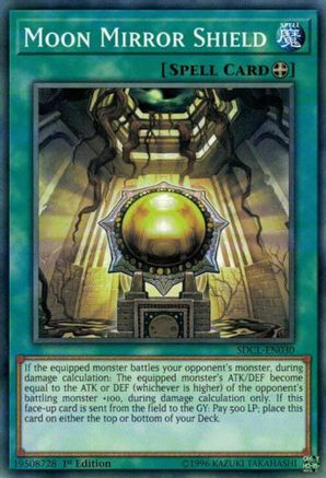 Moon Mirror Shield (SDCL-EN030) - Structure Deck: Cyberse Link 1st Edition - Premium Yugioh Single from Konami - Just $2.57! Shop now at Game Crave Tournament Store
