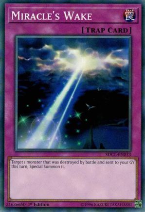 Miracle's Wake (SDCL-EN033) - Structure Deck: Cyberse Link 1st Edition - Premium Yugioh Single from Konami - Just $0.25! Shop now at Game Crave Tournament Store