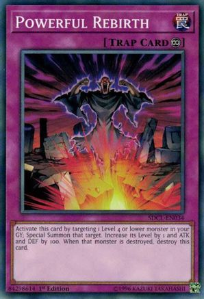 Powerful Rebirth (SDCL-EN034) - Structure Deck: Cyberse Link 1st Edition - Premium Yugioh Single from Konami - Just $0.25! Shop now at Game Crave Tournament Store