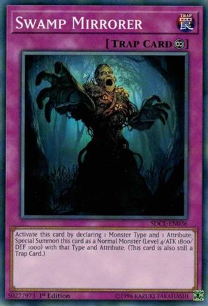 Swamp Mirrorer (SDCL-EN036) - Structure Deck: Cyberse Link 1st Edition - Premium Yugioh Single from Konami - Just $0.25! Shop now at Game Crave Tournament Store