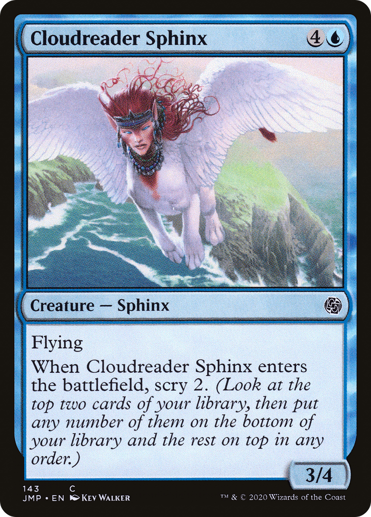 Cloudreader Sphinx (JMP-143) - Jumpstart - Premium MTG Single from Wizards of the Coast - Just $0.08! Shop now at Game Crave Tournament Store