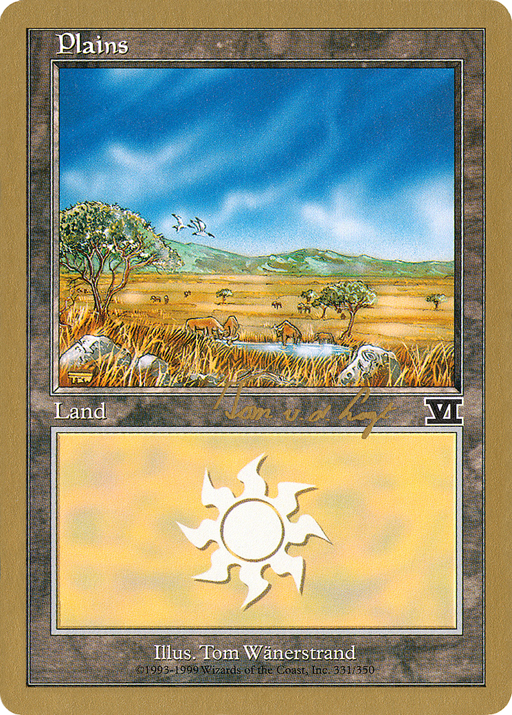 Plains (WC00-TVDL331) - World Championship Decks 2000 - Premium MTG Single from Wizards of the Coast - Just $0.36! Shop now at Game Crave Tournament Store