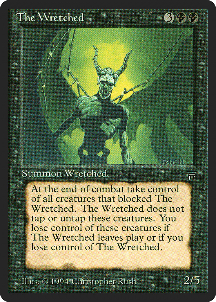 The Wretched (LEG-121) - Legends - Premium MTG Single from Wizards of the Coast - Just $25.41! Shop now at Game Crave Tournament Store