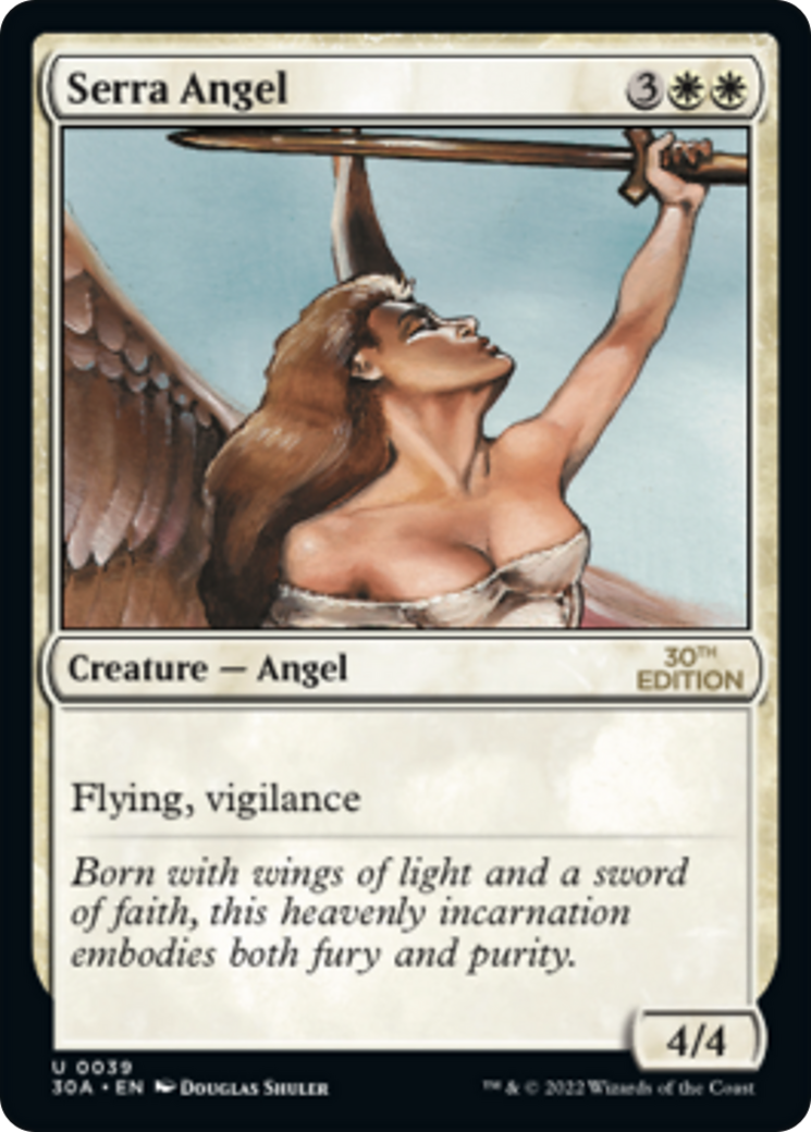 Serra Angel (30A-039) - 30th Anniversary Edition - Premium MTG Single from Wizards of the Coast - Just $10.06! Shop now at Game Crave Tournament Store