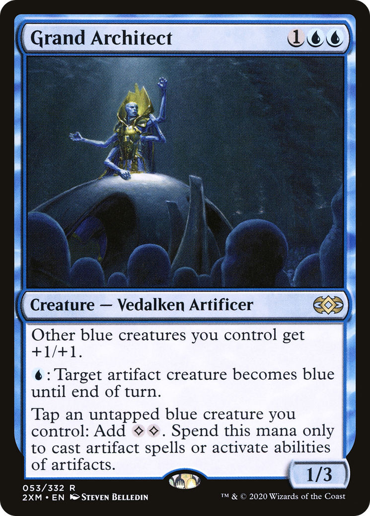 Grand Architect (2XM-053) - Double Masters Foil - Premium MTG Single from Wizards of the Coast - Just $1! Shop now at Game Crave Tournament Store