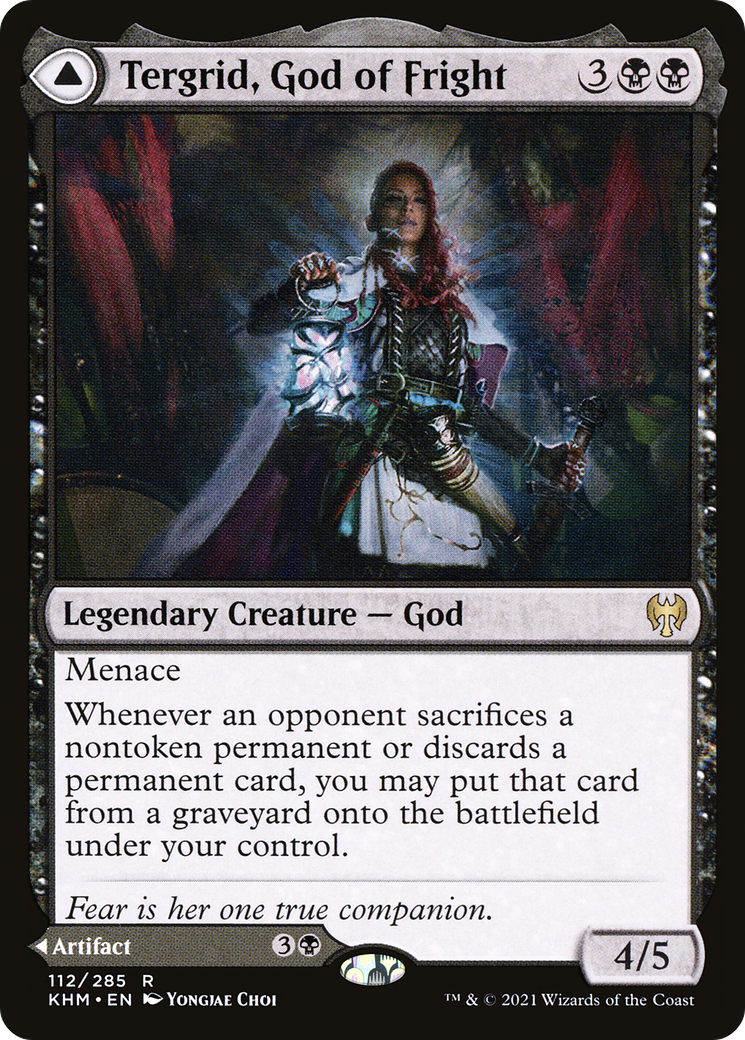 Tergrid, God of Fright // Tergrid's Lantern (KHM-112) - Kaldheim Foil - Premium MTG Single from Wizards of the Coast - Just $2.82! Shop now at Game Crave Tournament Store