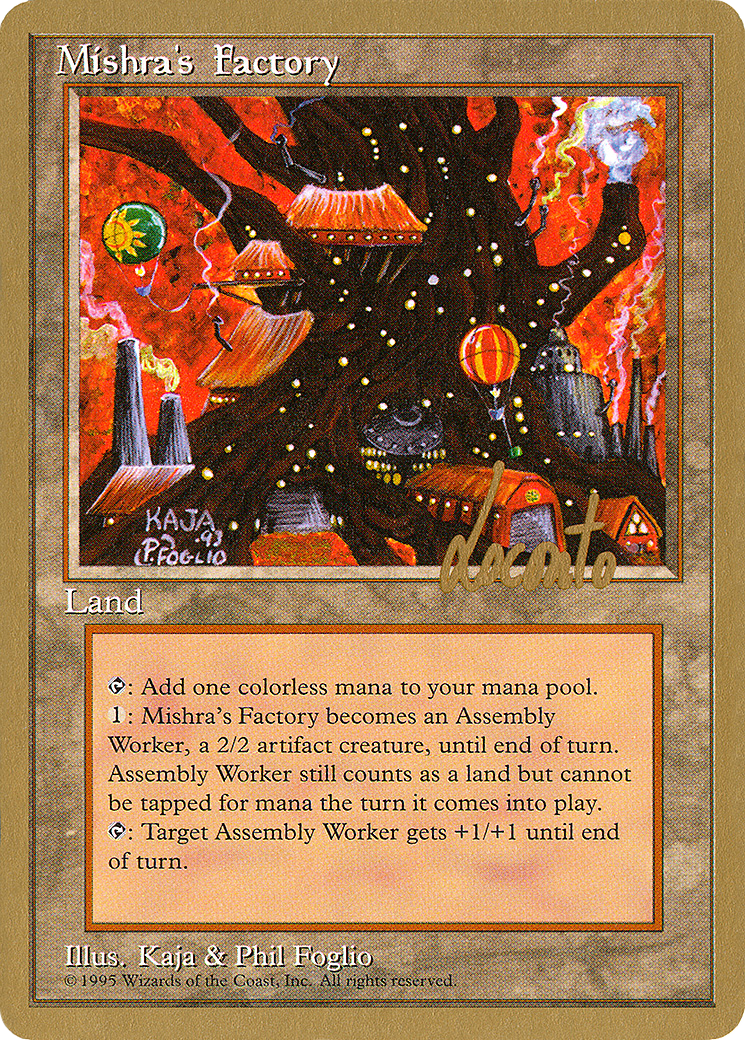 Mishra's Factory (PTC-ML361) - Pro Tour Collector Set - Premium MTG Single from Wizards of the Coast - Just $1.13! Shop now at Game Crave Tournament Store