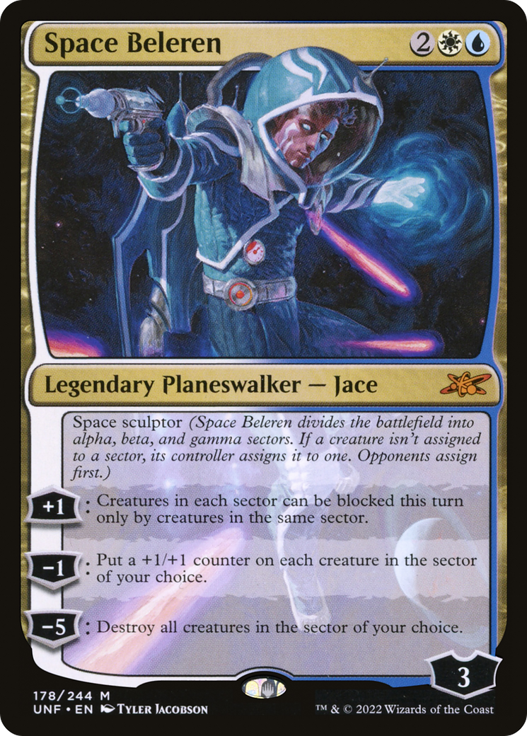 Space Beleren (UNF-178) - Unfinity - Premium MTG Single from Wizards of the Coast - Just $0.10! Shop now at Game Crave Tournament Store