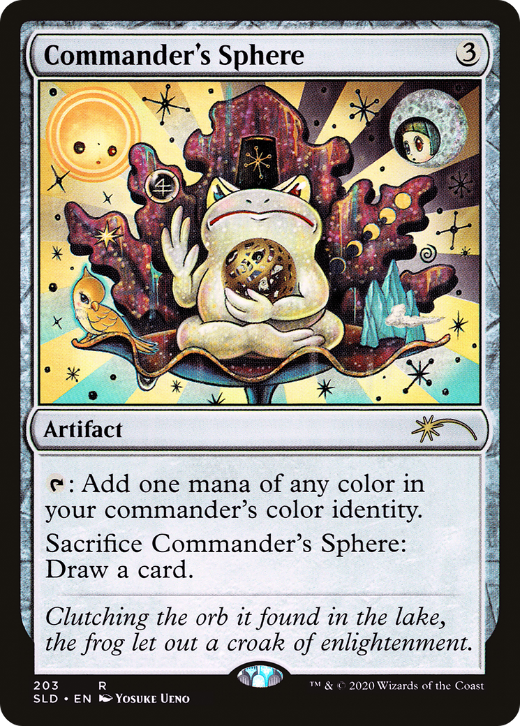 Commander's Sphere (SLD-203) - Secret Lair Drop Foil - Premium MTG Single from Wizards of the Coast - Just $1.44! Shop now at Game Crave Tournament Store