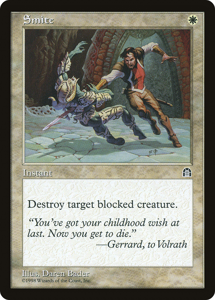 Smite (STH-017) - Stronghold - Premium MTG Single from Wizards of the Coast - Just $0.08! Shop now at Game Crave Tournament Store
