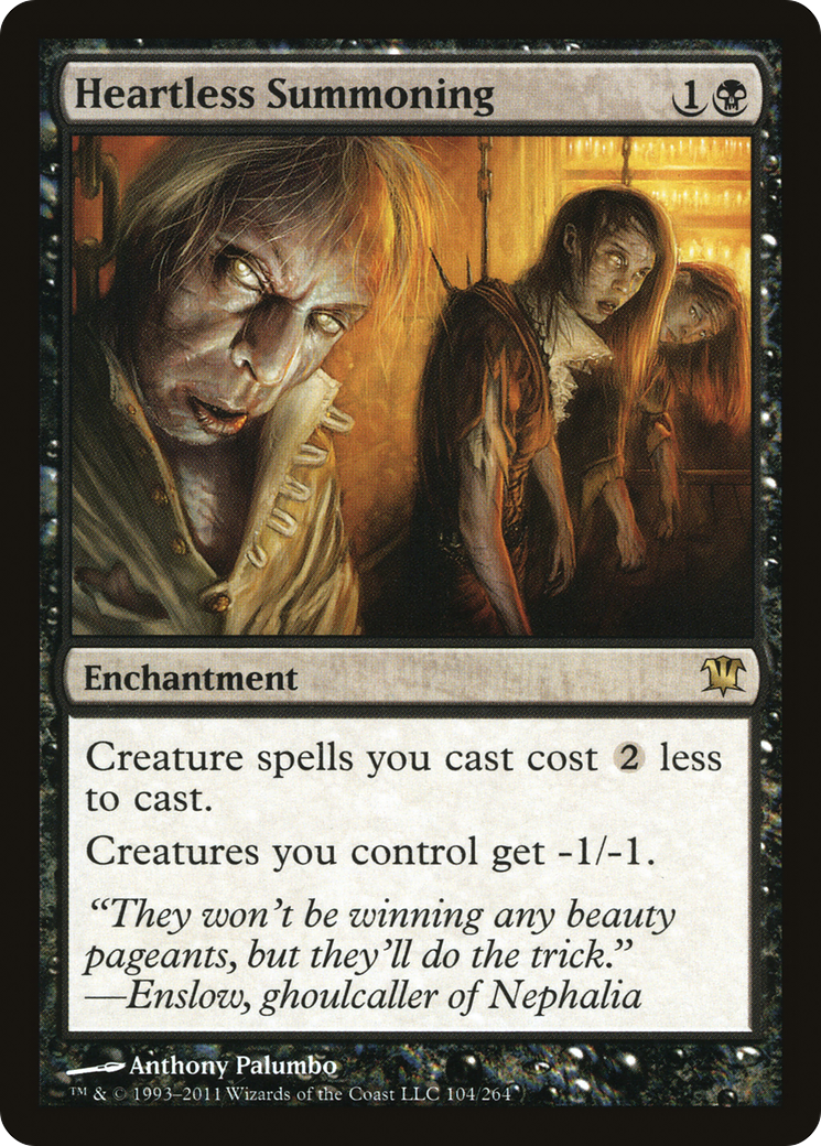 Heartless Summoning (ISD-104) - Innistrad Foil - Premium MTG Single from Wizards of the Coast - Just $6.99! Shop now at Game Crave Tournament Store