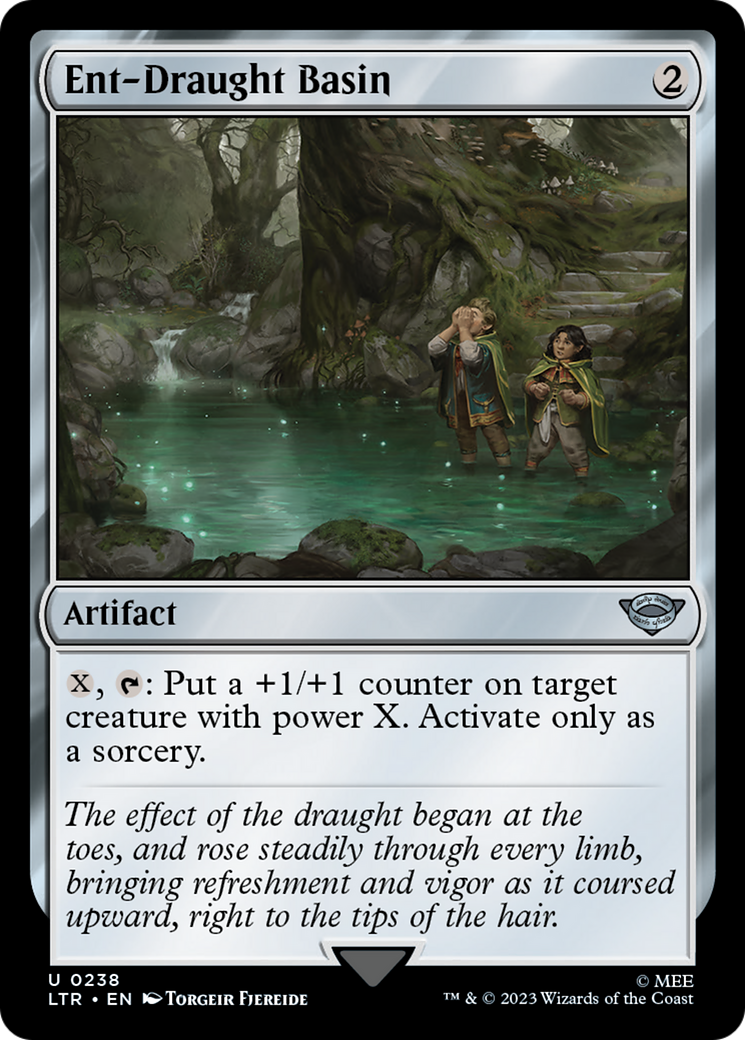 Ent-Draught Basin (LTR-238) - The Lord of the Rings: Tales of Middle-earth - Premium MTG Single from Wizards of the Coast - Just $0.08! Shop now at Game Crave Tournament Store