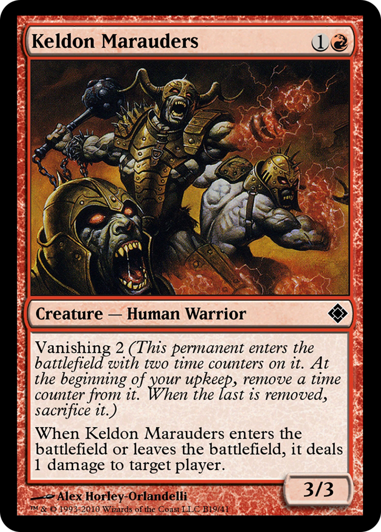 Keldon Marauders (TD0-B19) - Magic Online Theme Decks - Premium MTG Single from Wizards of the Coast - Just $0! Shop now at Game Crave Tournament Store