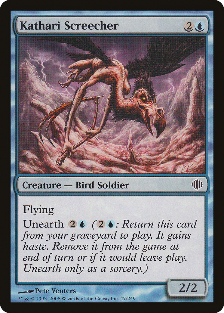Kathari Screecher (ALA-047) - Shards of Alara - Premium MTG Single from Wizards of the Coast - Just $0.25! Shop now at Game Crave Tournament Store