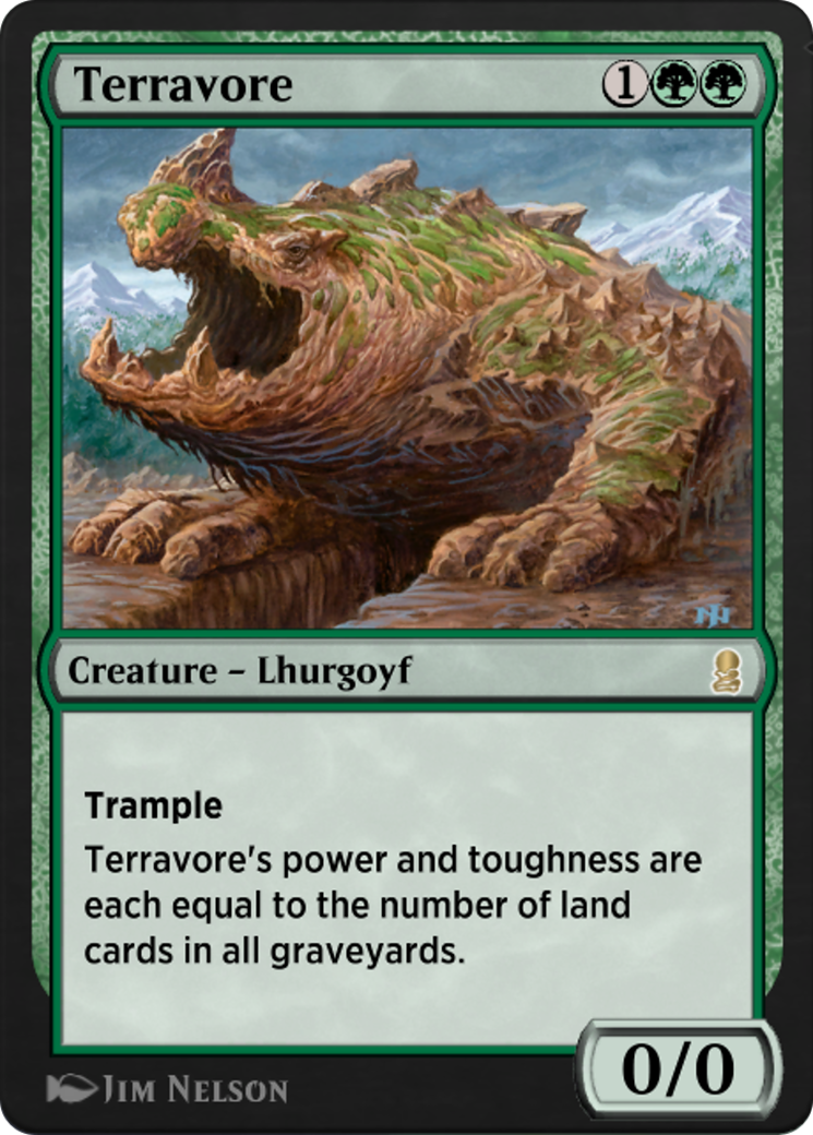 Terravore (HA2-014) - Historic Anthology 2 - Premium MTG Single from Wizards of the Coast - Just $0! Shop now at Game Crave Tournament Store