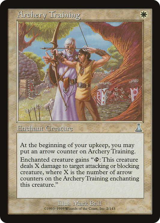 Archery Training (UDS-002) - Urza's Destiny Foil - Premium MTG Single from Wizards of the Coast - Just $4.24! Shop now at Game Crave Tournament Store