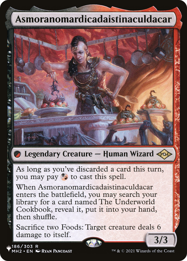 Asmoranomardicadaistinaculdacar (PLIST-736) - The List - Premium MTG Single from Wizards of the Coast - Just $0.08! Shop now at Game Crave Tournament Store